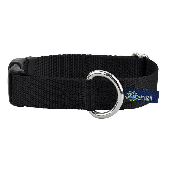 LARGE Nylon Webbing Collars -- Assorted Colours