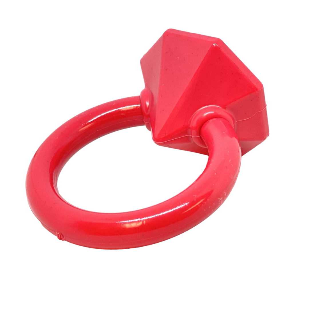 Diamond Teething Ring Power Chew Toy