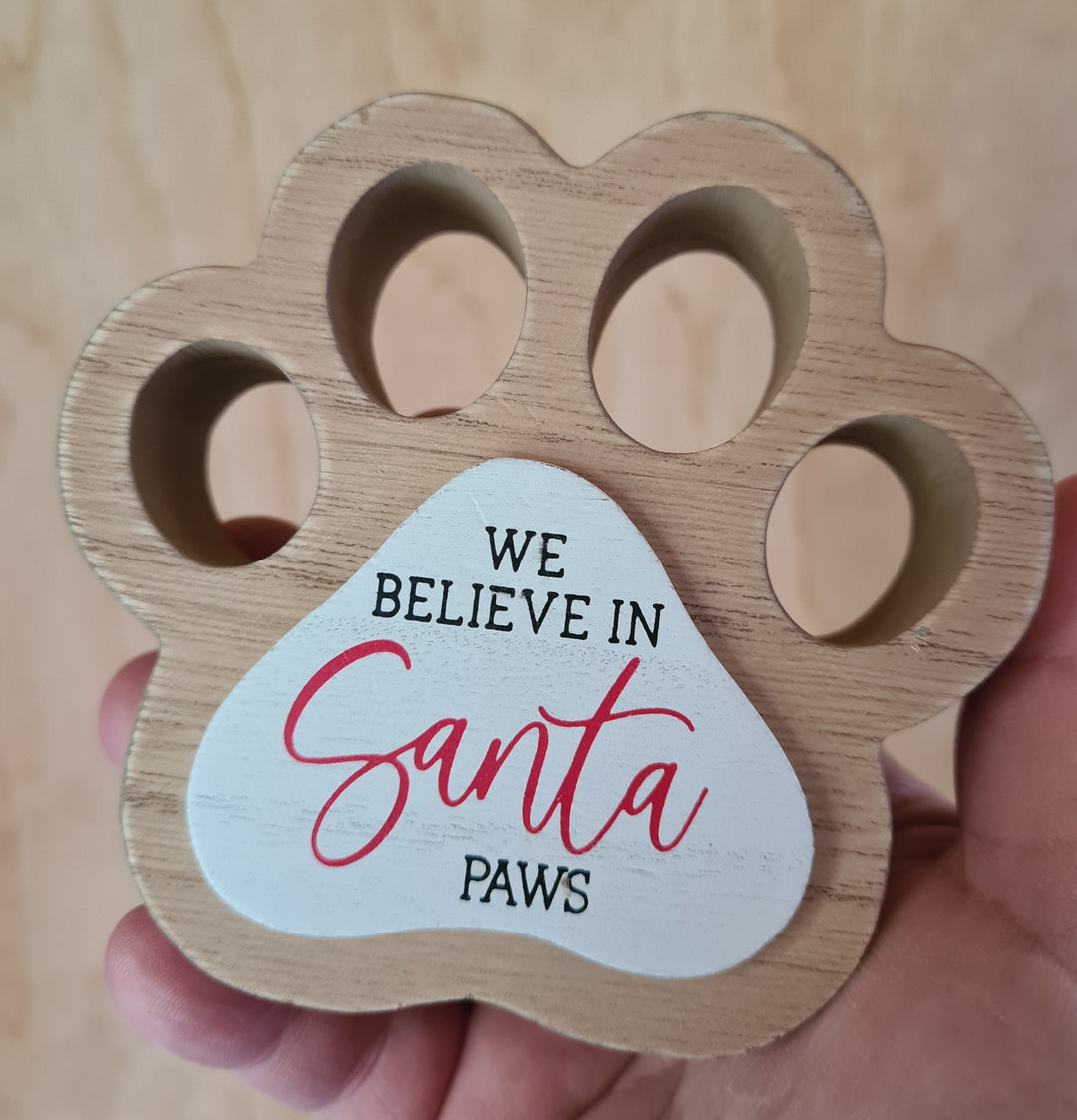 Santa Paws Ornament