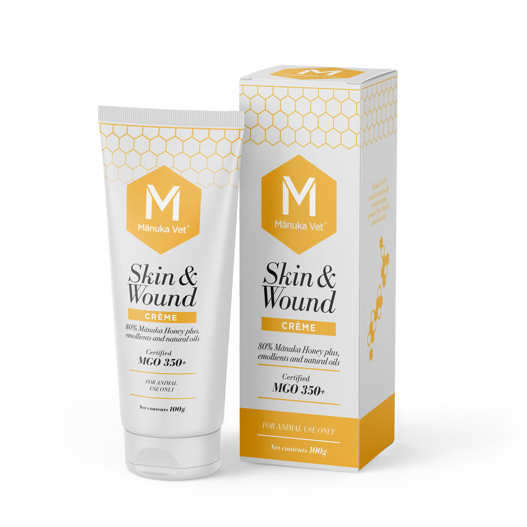 Manuka Vet Skin & Wound Creme (100g) -- REDUCED TO CLEAR!